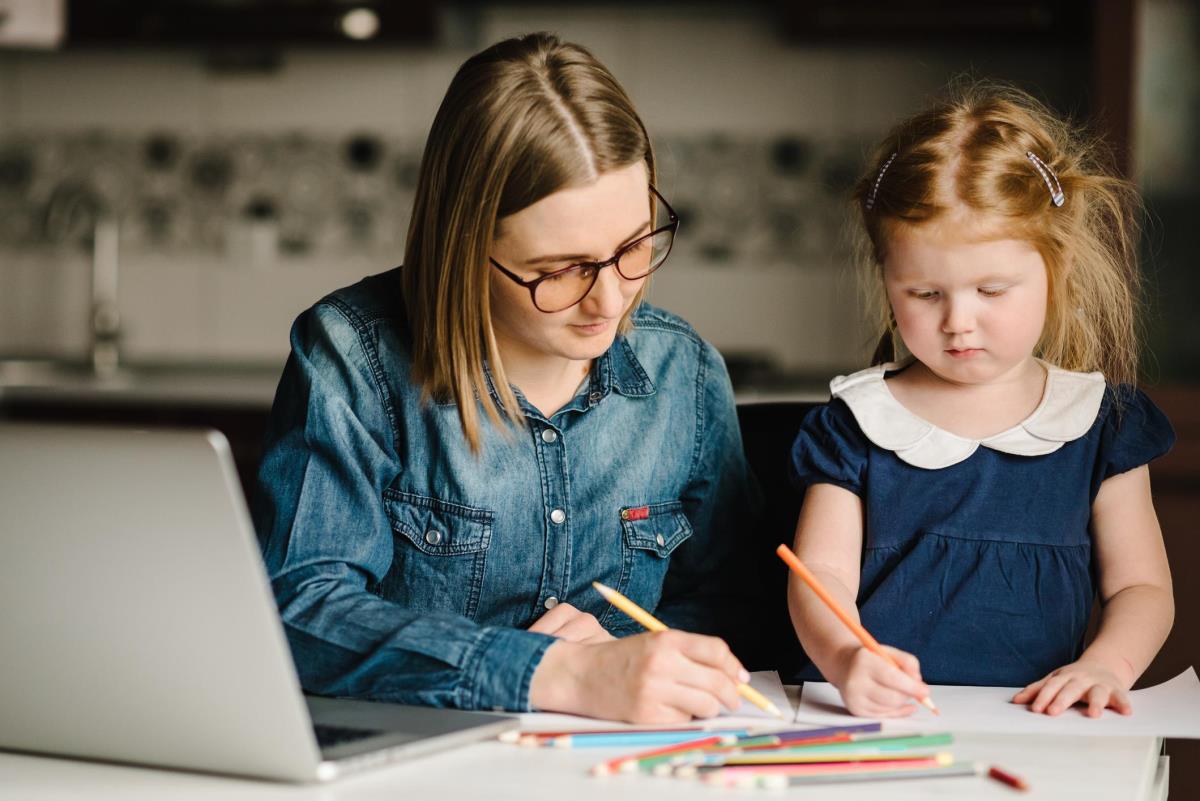 learning and working at home