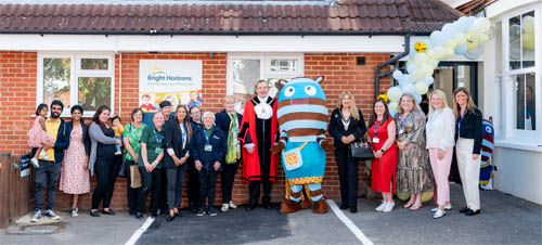 Mayor of Bromley celebrates the opening of brand new nursery