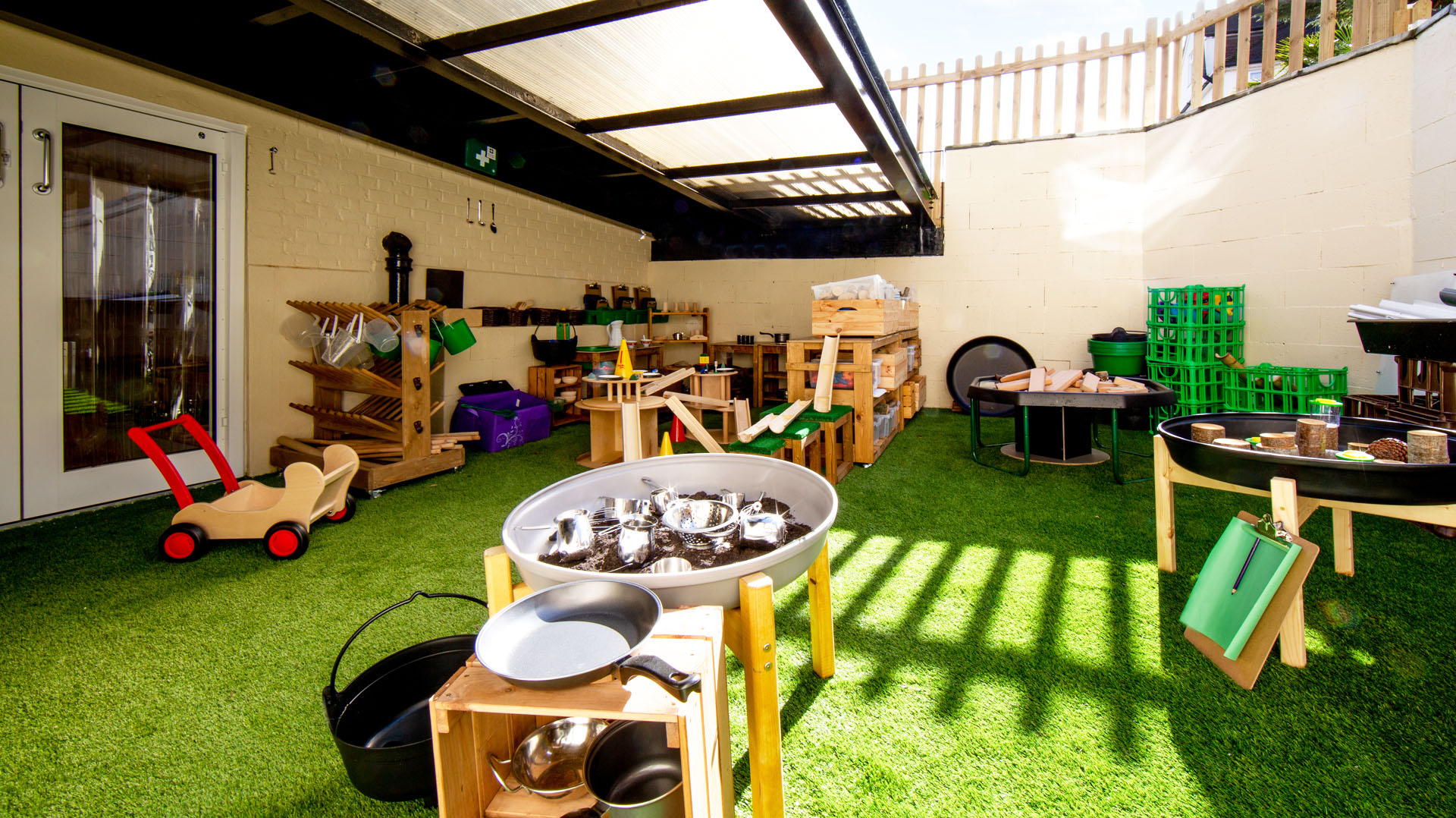 Buckhurst Hill Day Nursery and Preschool Garden