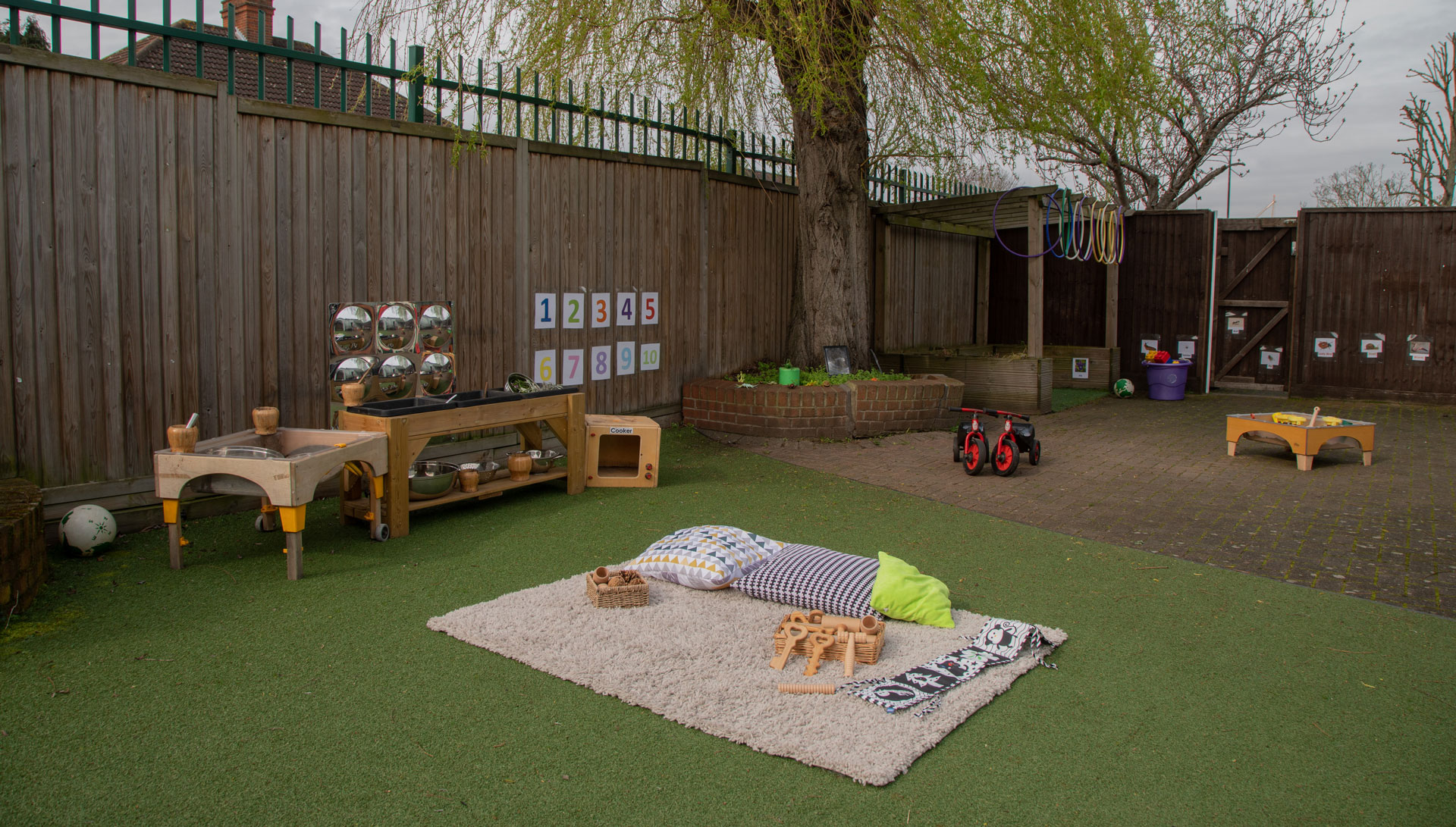 Eltham Green Day Nursery and Preschool garden