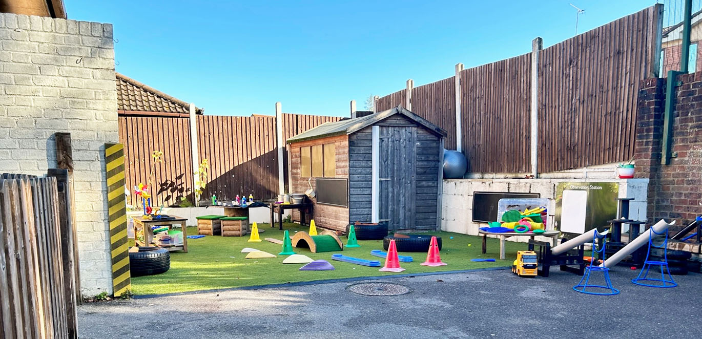 Forest Park Bracknell Day Nursery and Preschool Garden