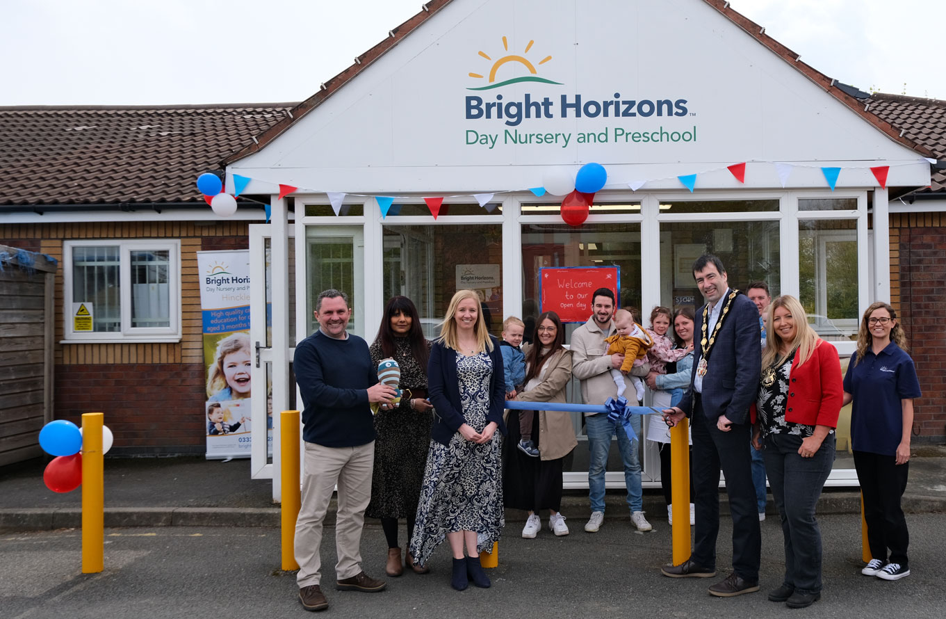 Hinckley nursery celebrates refurbishment with spring party 