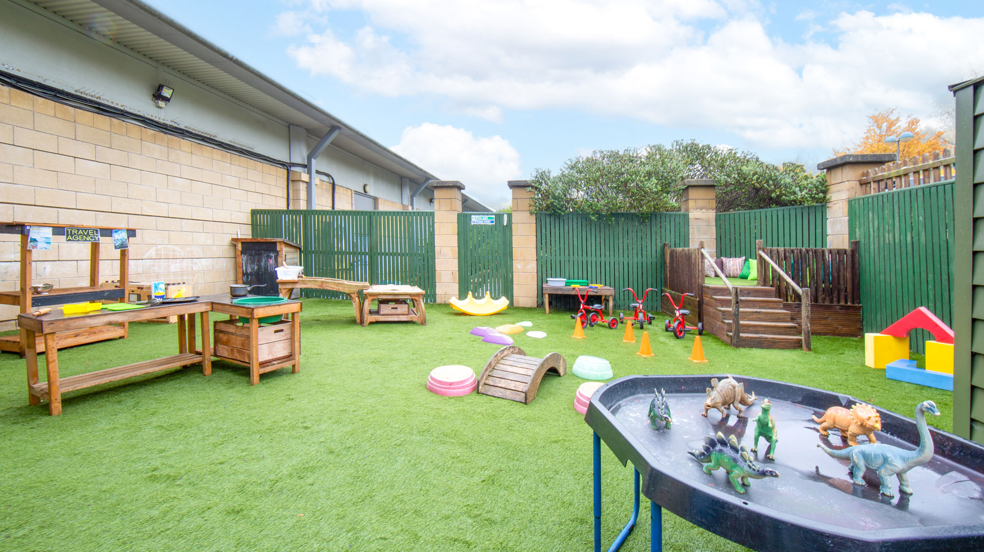 Moortown Day Nursery and Preschool garden