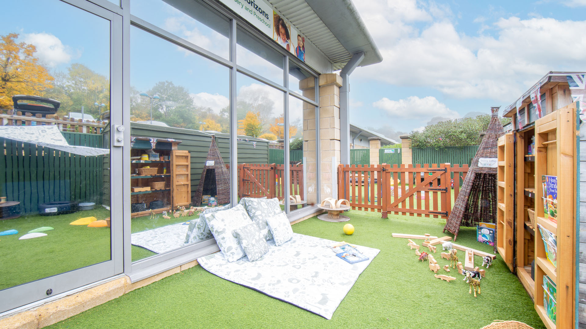 Moortown Day Nursery and Preschool garden