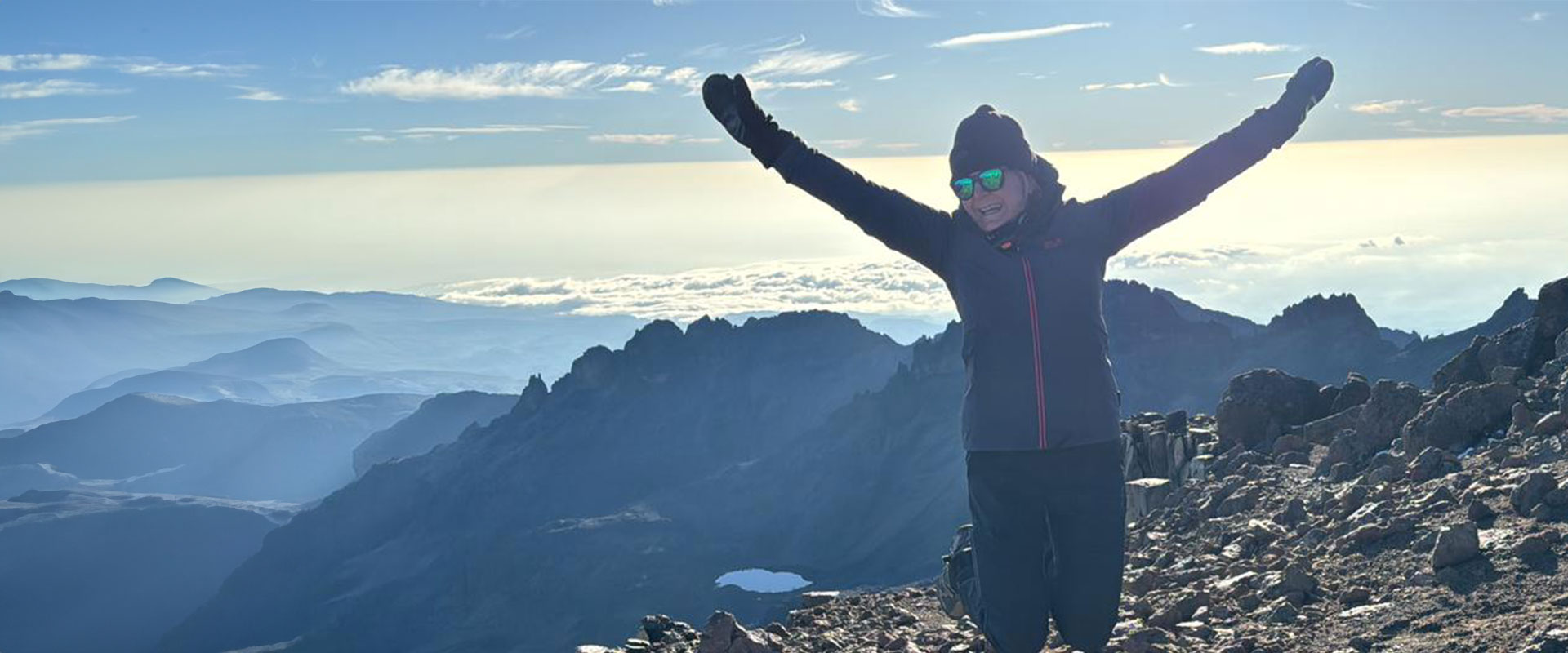 Seve manager climbs mount kenya