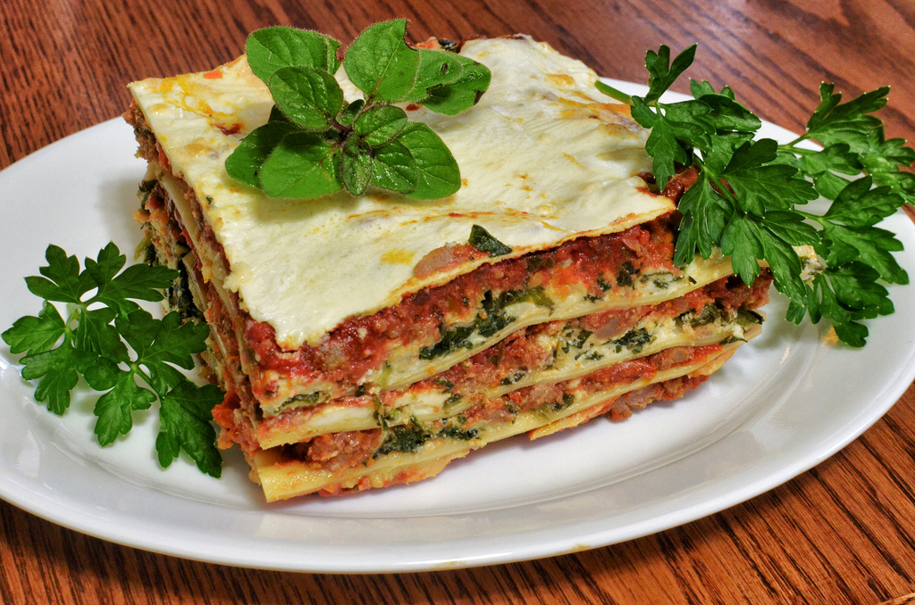 Spinach Lasagne