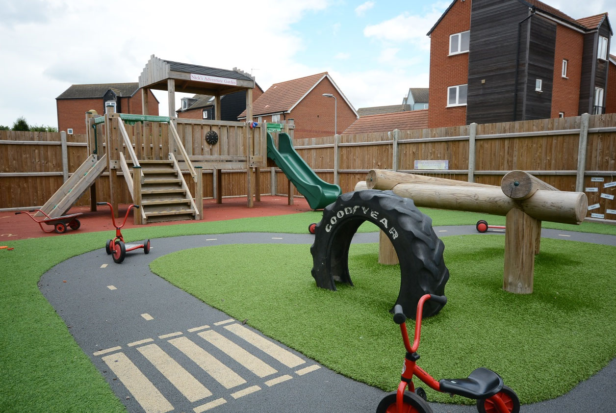 Stony Stratford Day Nursery and Preschool Garden