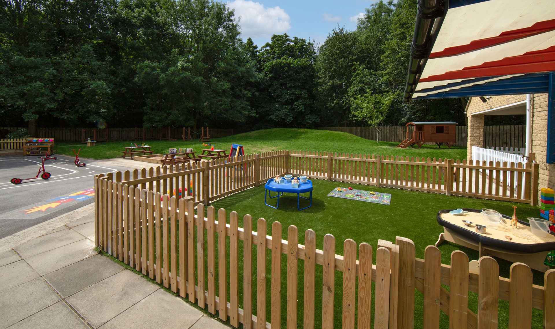 Witney Day Nursery and Preschool garden